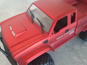 RC model terénneho auta PICKUP TRUCK 1/16 4WD 2,4G Červený - 13