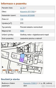 Prodej rodinného domu 143 m², pozemek 313 m² Kozomín - 13