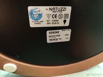 NATUZZI IMPERO - stojací lampa - 13