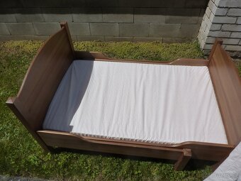 Ikea ATELES rostoucí postel 130-200 x 80 cm, masiv - 13