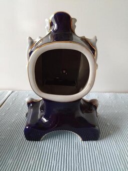 Starožitné porcelánové hodiny - 13