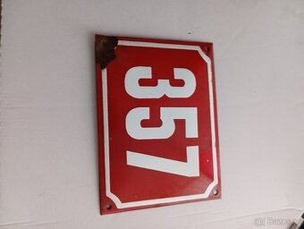 Smaltované cedule - 13