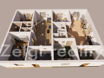 Vracov, prodej 2 bytových jednotek na klíč, 2x3+kk - 13