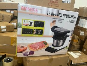 Nový kuchyňský vařící robot 12 v 1 Amanda Raye ‎EC-6008 - 13