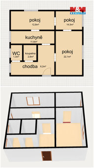 Prodej bytu 3+1 v Stříbře, ul. Západní Předměstí - 13