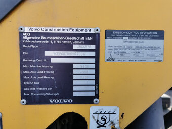 Prodám VOLVO ABG 6870 kolový finišer - 13