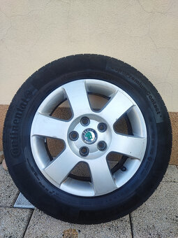 Prodej letního pneu+litinová kola R15 ze Škoda Octavia - 13