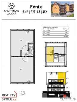 Prodej, byty/2+kk, 48 m2, Loučná E54, 43191 Loučná pod Klíno - 13