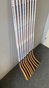 Nové dětské dřevěnolaminátové hokejky RANGERS. - 13