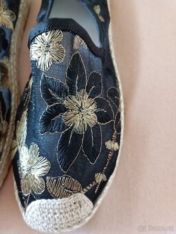 boty,tkaničky,napínáky na boty,nové boty-espadrilky,kotníkov - 13
