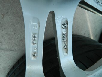 alu kola 5x112+letní pneu r17, - 13