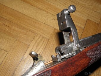 Historická flobertka 9mm - výrobce Emil Eggerth z Písku - 13