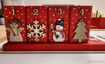 Dřevěné adventní svícny - 13