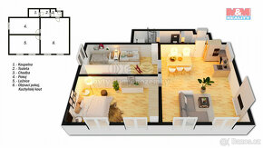 Prodej bytu 3+kk, 96 m², Mořina - 13