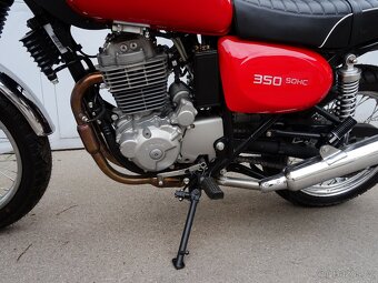 Jawa 350 SOHC Sport ABS 8km Stav nové motorky - 13