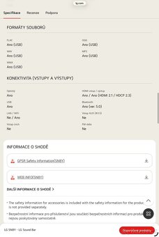 LG soundbar + subwoofer - 13
