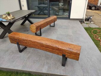Dubové pražce nové 15x26x360 a 400 cm neipregnované - 13