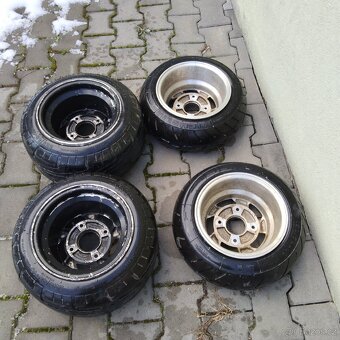 Litá silniční ALU kola 10" na čtyřkolku - 13