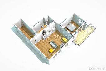 Prodej bytu 2+kk, 58 m2 - Plzeň - Skvrňany, ev.č. 00766 - 13