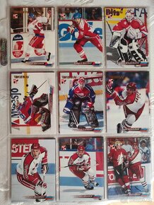 Predám hokejove karty komplet base set Wien 96 - 13