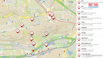 Prodej bytu 1+kk s balkonem, 46 m2, ul. Dolnokrčská, Praha 4 - 13