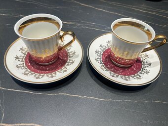 Starožitný růžový porcelán - velká sbírka - 13