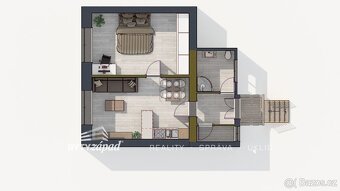 Pronájem bytu s garáží a zahradou, 2+kk, 69 m2 na adrese Lit - 13