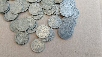 51 helleru 20 RU, rakousko uhersko mince + mince 20hal. - 13