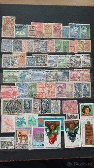 Poštovní známky - sbírka - filatelie, filatelistika - 13