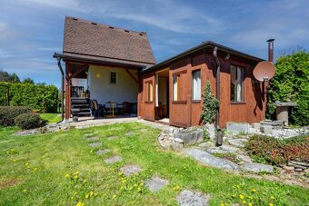 Zděná chata s dřevěnou přístavbou, terasou, Trutnov - Dolní  - 13