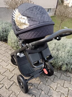 Dvojkombinace Stokke Trailz, hluboka korba, sportovní sezeni - 13