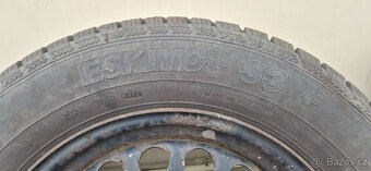Plechové disky Škoda VW 5x112 6x15 ET47 195/65r15 zimni - 13