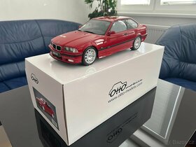 1:12 BMW M3 3.2 (E36) Červená - OttOmobile Limited Edition - 13