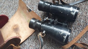 Starožitný dalekohled -kukatko + pouzdro, dalekohled  6x40 - 13