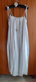 H&M viskózové letní dlouhé šaty - 13