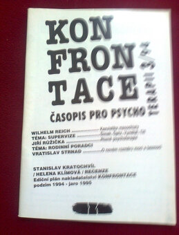 časopisy pro obor PSYCHOLOGIE -Konfrontace - 13