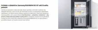 Americká lednice SAMSUNG RH69B8941B1 242/403 l 36dB - 13