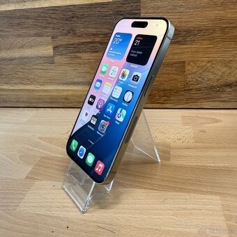 iPhone 15 Pro 128GB, šedý, 100% baterie (rok záruka) - 13