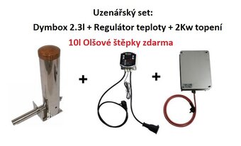 Regulátor teploty a 2kw topení do udírny - 13