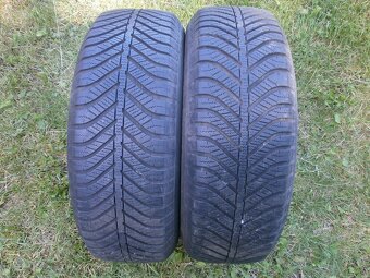 2xObutá celoroční kola GOOD YEAR 205/65 R15  2x 6,5MM - 13