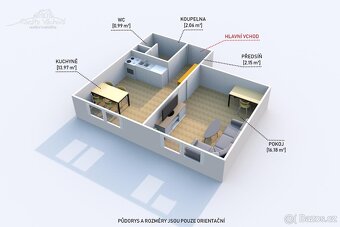 Prodej bytu 1+1 39 m², Žlutice - 13