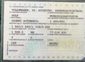 VW Golf VI 1,6 TDi ,Climatronic,nez. topení - 13