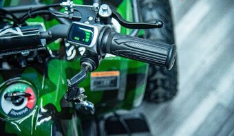 Dětská elektro čtyřkolka Sonic 1000w 48V zelený maskáč - 13