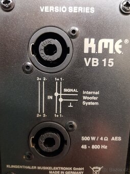Set reproboxů: 2x KME VL8i + KME VB15 - 13