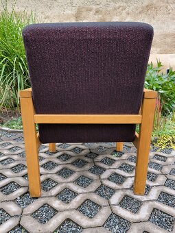 Retro dřevěná křesla Tatra Pravenec - 70. léta - 13