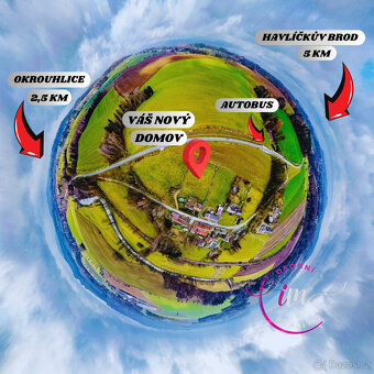 Prodej stavebního pozemku 2651 m2 s příjezdovou cestou 159 m - 13