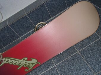 PĚKNÝ DÍVČÍ SNOWBOARD BURTON FEEL GOOD 150 CM+BURTON VÁZÁNÍ - 13