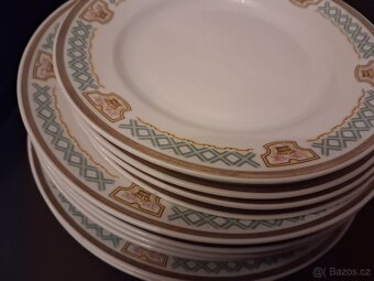 Jídelní starožitná souprava Thun Czechoslovakia - 13