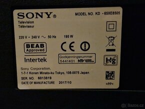 Sony KD-65 XE8505   zánovní - 13