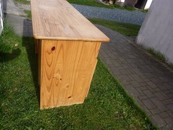 Psací stůl - masiv 143 x 53 cm - 13